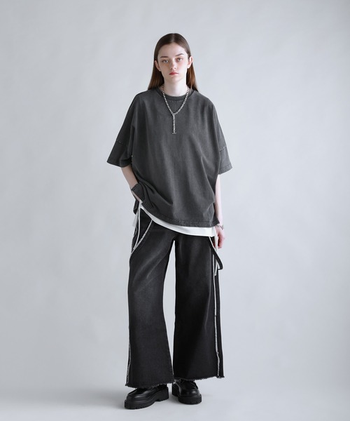 「SOCCE」 半袖Tシャツ M ブラック メンズ_画像5