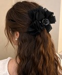 ヘアクリップ リボンバンスクリップ韓国風ヘアア...の詳細画像3