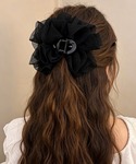 ヘアクリップ リボンバンスクリップ韓国風ヘアア...の詳細画像4