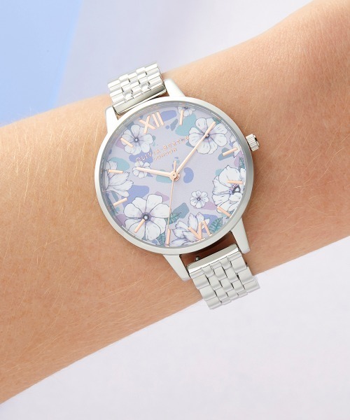 グバッグⓌ 腕時計 ブレスレット 34mm 腕時計 ZOZOTOWN PayPayモール店 - 通販 - PayPayモール オリビアバートン/OLIVIA BURTON 日本公式 グルービー ブルームス -ローズゴールド & シルバー ∤について