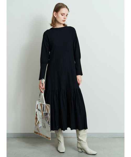 ワンピース プランプリーツニットワンピース Zozotown Paypayモール店 通販 Paypayモール