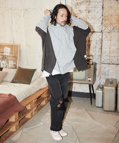 ADAM PATEK ジーンズ ADAMPATEK / blast looose grunge denim