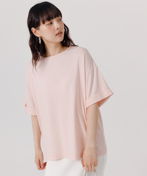 ロールアップワイドシャツ