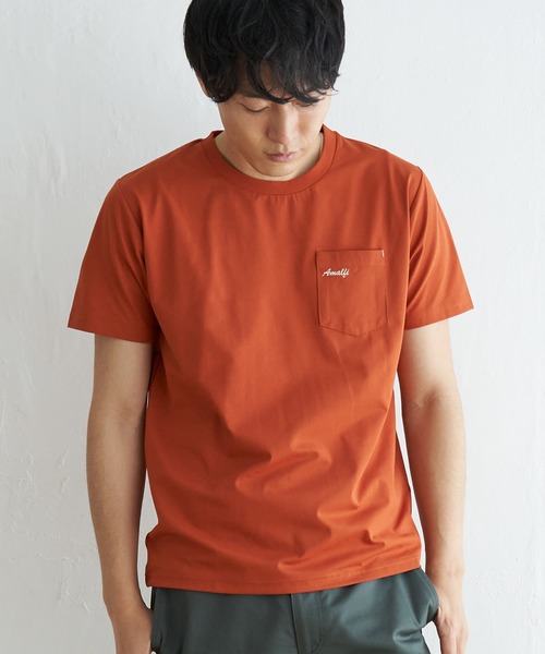 38 ARCHIVIO プルオーバー シャツ 吸水速乾 UVカット オレンジ archivio - 38 ARCHIVIO プルオーバー シャツ 吸水速乾 UVカット