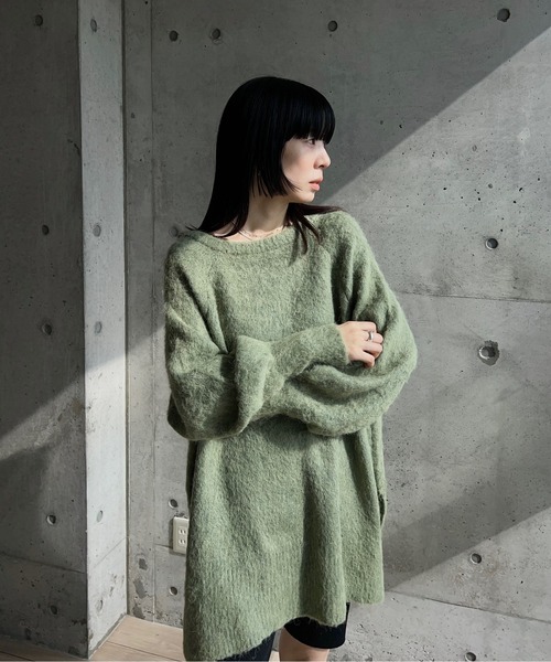 y/m by RIKA」 Vネックニット FREE グリーン レディース : 81559870 