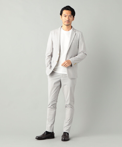 COMME CA MEN カジュアルスーツ 「セットアップ対応」リネン