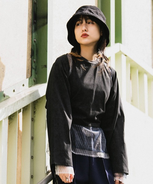バックリボンカットソー KBF tシャツ 2WAYバックリボンカットソー レディース : ZOZOTOWN