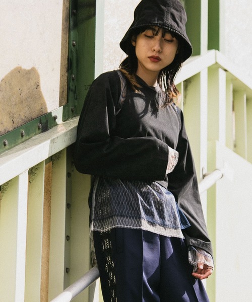 KBF（ケービーエフ） tシャツ 2WAYバックリボンカットソー レディース