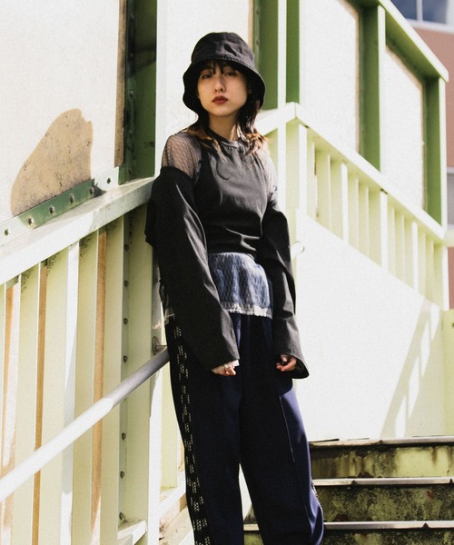 baserange バックリボンカットソー KBF（ケービーエフ） tシャツ 2WAYバックリボンカットソー レディース