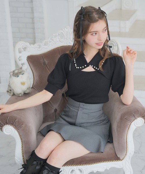 DearMyLoveRose（ディアマイラブローズ） ニット セーター デコルテ