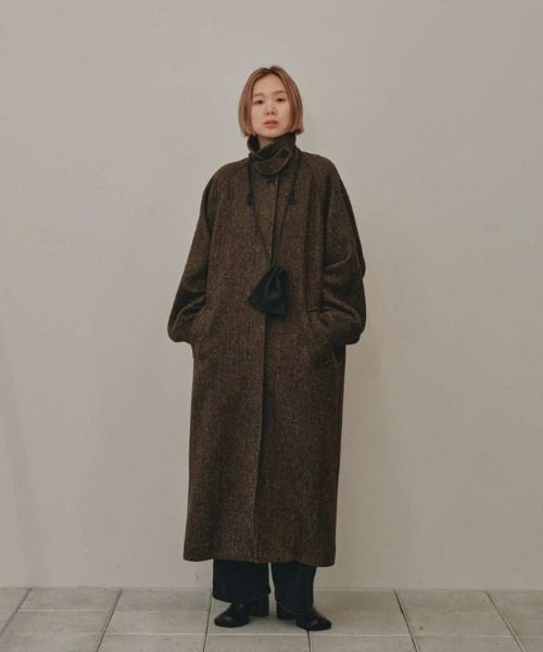 TODAYFUL ステンカラーコート コート Mixwool Raglan Coat レディース