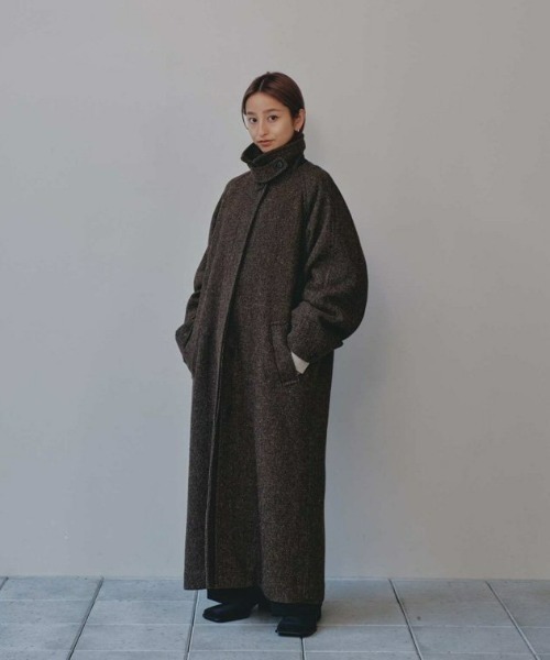 TODAYFUL ステンカラーコート コート Mixwool Raglan Coat レディース