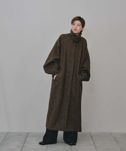 TODAYFUL ステンカラーコート コート Mixwool Raglan Coat レディース