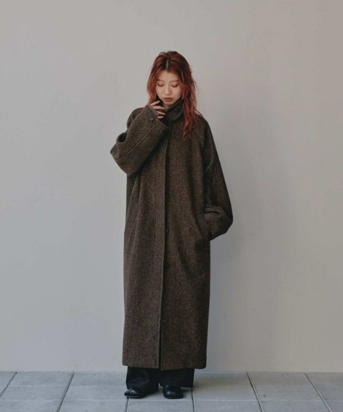 TODAYFUL ステンカラーコート コート Mixwool Raglan Coat レディース