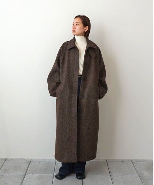 TODAYFUL ステンカラーコート コート Mixwool Raglan Coat レディース