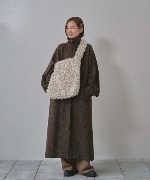 TODAYFUL ステンカラーコート コート Mixwool Raglan Coat レディース