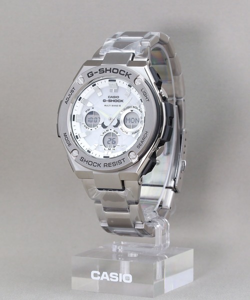 G-Shock ステンレススチール 時計 G-SHOCK】G-STEEL(Gスチール) / 電波ソーラー / GST-W300-7AJF