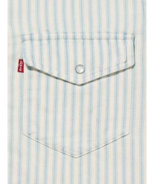ブラウス シャツ ストライプウェスタンシャツ レディース Levi's ブラウス シャツ Levi's/リーバイス ウエスタンシャツ