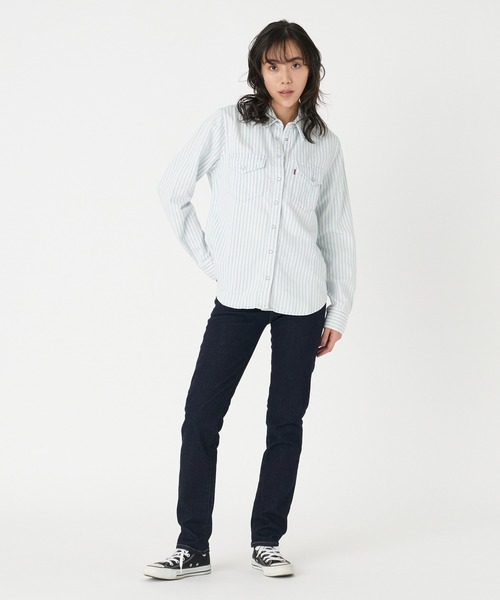 ブラウス シャツ Levi's/リーバイス HARLIE SS クロップドシャツ レディース HARLIE SS クロップドシャツ – リーバイス®公式オンラインストア