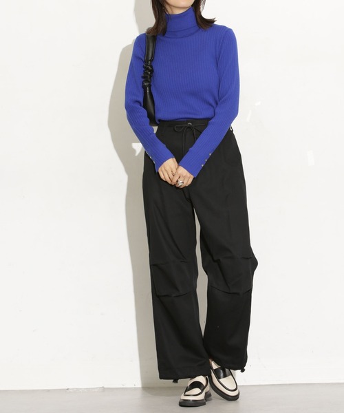 銀次出品 NANO universe パンツ パラシュートパンツ レディース : ZOZOTOWN