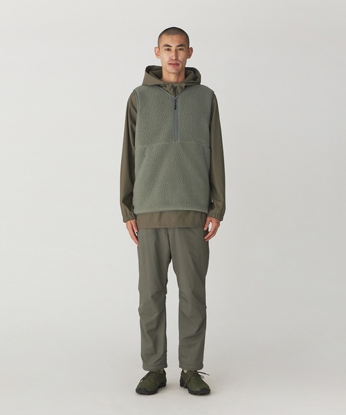 snow peak ベスト ジレ Thermal Boa Fleece Vest メンズ
