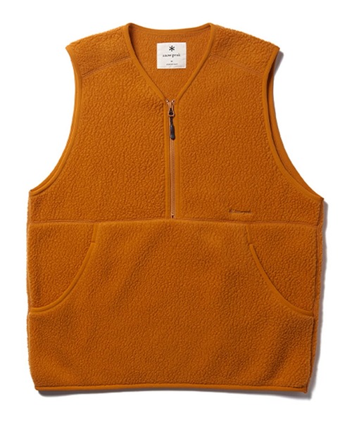 snow peak ベスト ジレ Thermal Boa Fleece Vest メンズ
