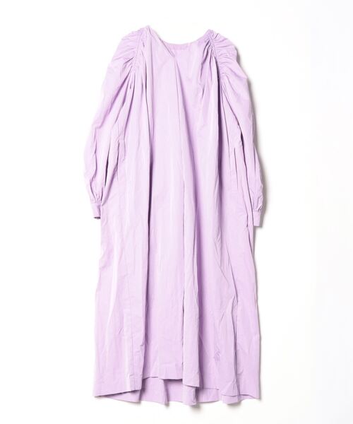 ELENDEEK」 長袖ワンピース 02 ラベンダー レディース : 86562870  