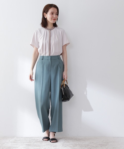 「N.（N. Natural Beauty Basic）」 半袖ブラウス MEDIUM ベージュ レディース N.Natural Beauty Basic 「N.（N. Natural Basic）」 半袖