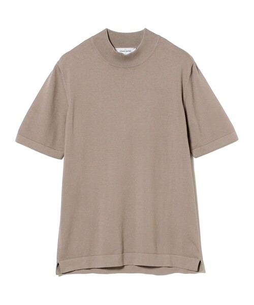 グランサッソ 12G モックネックニットTシャツ 半袖 新品 Gran Sasso tシャツ GRAN SASSO / 12ゲージ モックネック ニット