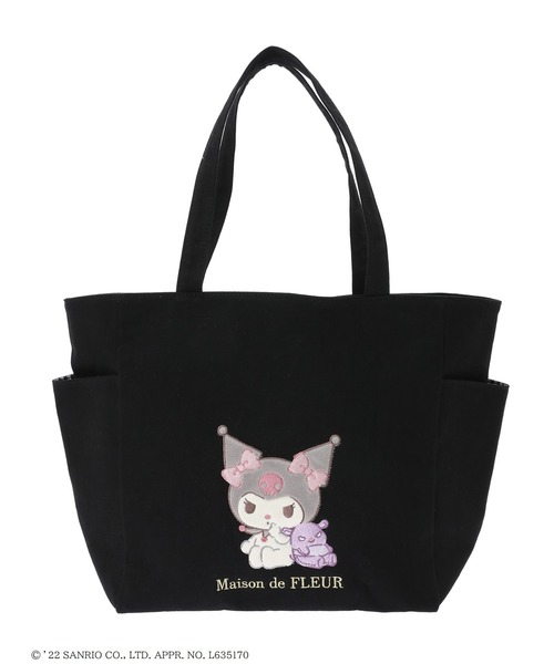 Maison de FLEUR クロミ コラボグッズ トートバッグ Maison de FLEUR 「Maison FLEUR」 トートバッグ「kuromiコラボ