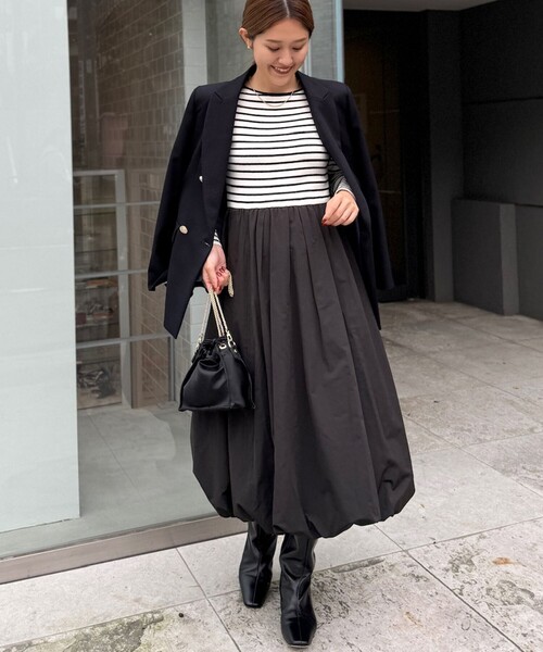 新品　loungedress ラウンジドレス　タフタバルーンスカート Loungedress（ラウンジドレス） スカート タフタバルーンスカート