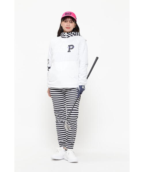 【PEARLY GATES】Nyストレッチタフタ×ポンチ ツインスニード PEARLY GATES】Nyストレッチタフタ×ストレッチポンチ ツイン