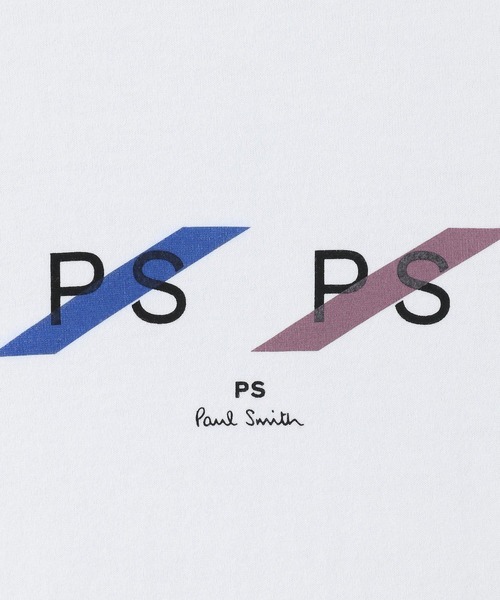 【Paul Smith】PSスラッシュロゴ 長袖 Tシャツ コットン PS Paul Smith tシャツ PSスラッシュロゴ 長袖Tシャツ / 152552