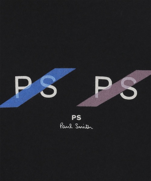 【Paul Smith】PSスラッシュロゴ 長袖 Tシャツ コットン PS Paul Smith tシャツ PSスラッシュロゴ 長袖Tシャツ / 152552