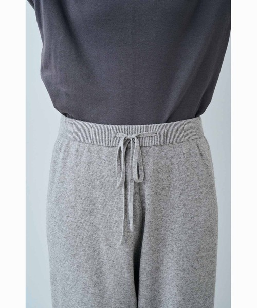 MEDE19F パンツ MEDE19F スウェットライクニットパンツ