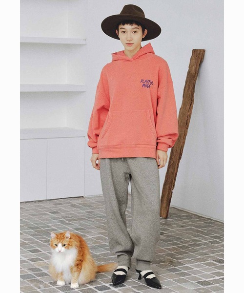 MEDE19F パンツ MEDE19F スウェットライクニットパンツ