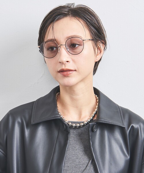 united arrows メタルフレームサングラス ボストン型 サングラス｜メタルフレーム｜Zoff｜UNITED ARROWS