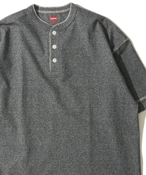 Healthknit（ヘルスニット） ヘンリーネック tシャツ 「Healthknit