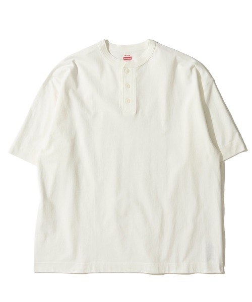 Healthknit（ヘルスニット） ヘンリーネック tシャツ 「Healthknit