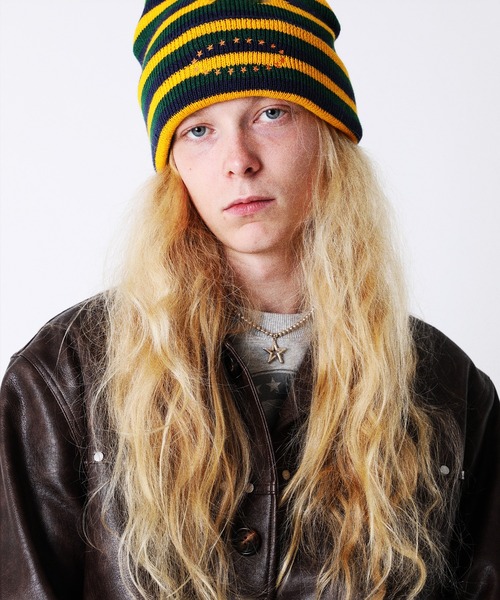 AFB（エーエフビー） ニット帽 ニットキャップ メンズ DOUBLE BEANIE