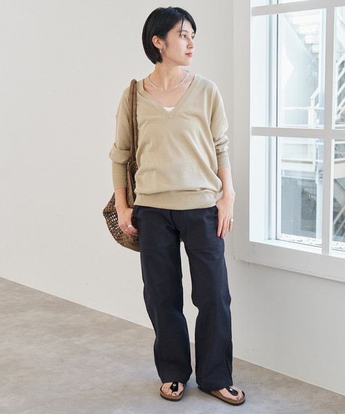 美品！Spick & Span シルキーヤーンVネックプルオーバー シルキーヤーンVネックプルオーバー（ニット／セーター）｜Spick