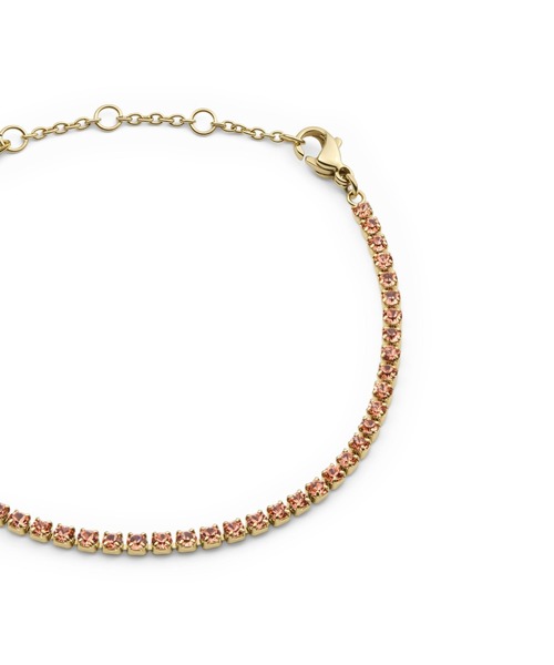ブレスレット Classic Tennis Bracelet Apricot ローズゴールド／シルバー／ゴールド レディース メンズの画像