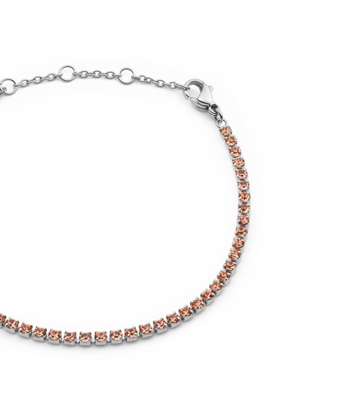 ブレスレット Classic Tennis Bracelet Apricot ローズゴールド／シルバー／ゴールド レディース メンズの画像