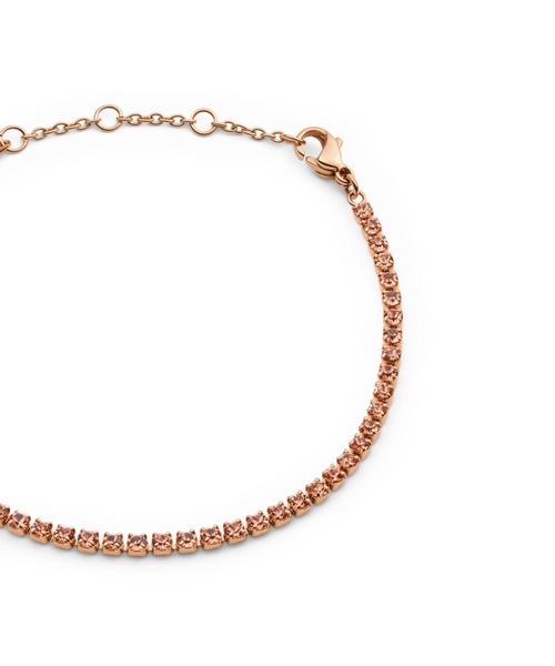 ブレスレット Classic Tennis Bracelet Apricot ローズゴールド／シルバー／ゴールド レディース メンズの画像
