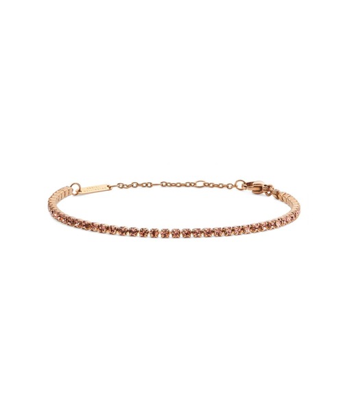 ブレスレット Classic Tennis Bracelet Apricot ローズゴールド／シルバー／ゴールド レディース メンズの画像