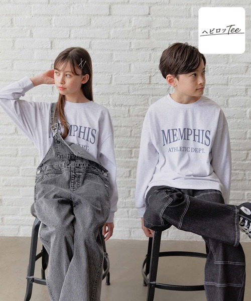LGB トラプリント 長袖Tシャツ サイズ0 GLOBAL WORK tシャツ ヘビロッTEE/プリント長袖/147381 キッズ
