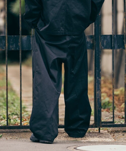 パンツ RED KAP/レッドキャップ 別注 SMU PT-38 2TUCK BAGGY WIDE TWILL PANTS/バギーパンツ/ワイドフィッ | RED KAP | 23