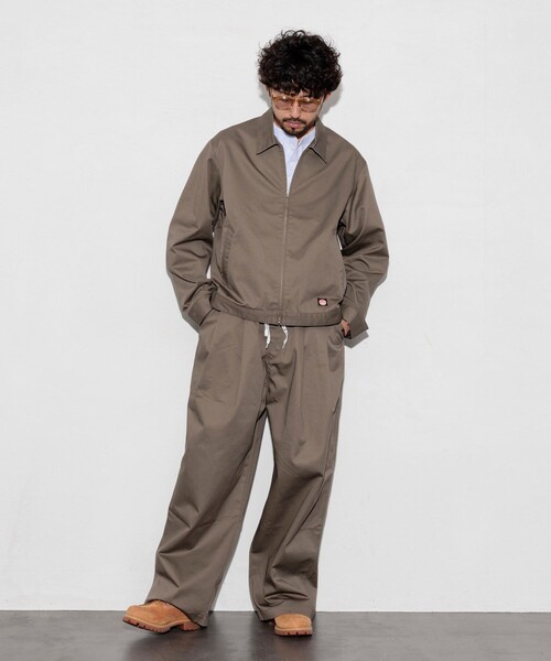 パンツ RED KAP/レッドキャップ 別注 SMU PT-38 2TUCK BAGGY WIDE TWILL PANTS/バギーパンツ/ワイドフィッ | RED KAP | 18