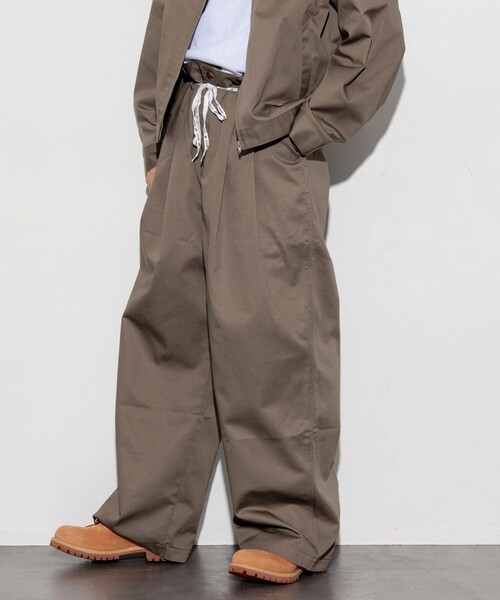 パンツ RED KAP/レッドキャップ 別注 SMU PT-38 2TUCK BAGGY WIDE TWILL PANTS/バギーパンツ/ワイドフィッ | RED KAP | 11