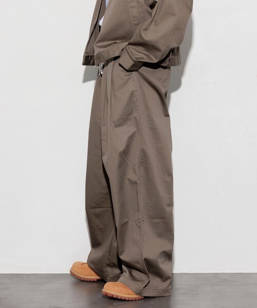 パンツ RED KAP/レッドキャップ 別注 SMU PT-38 2TUCK BAGGY WIDE TWILL PANTS/バギーパンツ/ワイドフィッ | RED KAP | 10